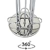 Exzact Coffee Capsule Holder Compatible with Nespresso (40 x Capsules) - Nespresso Classic Coffee Capsule Holders - Rotating Stand - Silver - Image 6