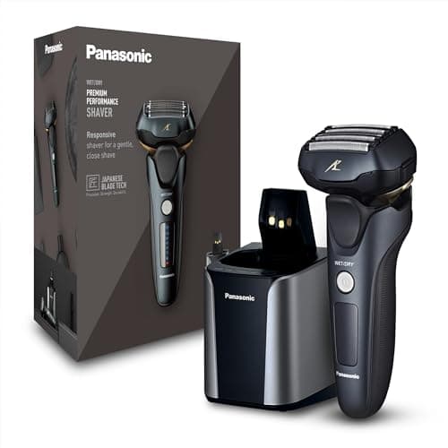 Panasonic Series 800 Personalcare ES-LV97 Rasoir 5 Lames dont 2 de finition externes Wet & Dry 5 accessoires 50 min d'autonomie 1 heure de charge Moteur linéaire Noir - Image 3