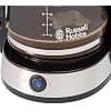 Russell Hobbs Drip coffee maker (coffee maker, glass jug 1.25l, 10 cups, warm 40 min, brushed stainless steel surface, BrewNow functions, drip stop, blue lighting) Heaton 27400-56 - Image 4