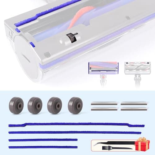 Soft Plush Strips + Shaft + Roller Replacement for Dyson V6 V7 V8 V10 V11 DC62 Direct Drive Cleaning Head Sole Plate Spare Parts for Dyson Brush - Image 2