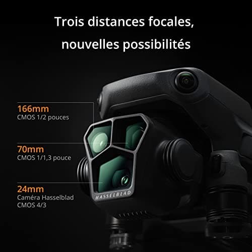 DJI Mavic 3 Pro with DJI RC (Remote Control with Screen), Three-Camera Headlight Drone with Hasselblad CMOS 4/3 Camera, 43 min Flight Time and HD Video Transmission 15km - Image 3