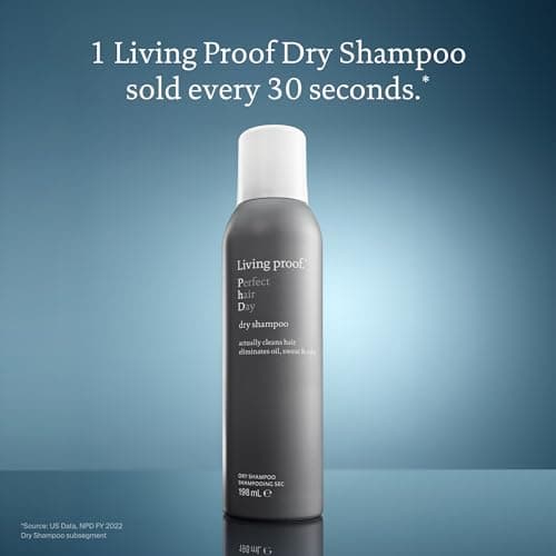 Living Proof Perfect Hair Day Dry Shampoo | Dry Shampoo for Truly Clean Hair, Absorbs Oils & Fats, Odors & Sweat for Freshness | 90ml - Image 8