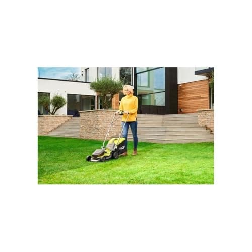Tondeuse Hybride RYOBI 18V One+ Coupe 37cm - 2 Batteries 5.0 Ah - 1 Chargeur Rapide RY18LMH37A-250 - Image 9