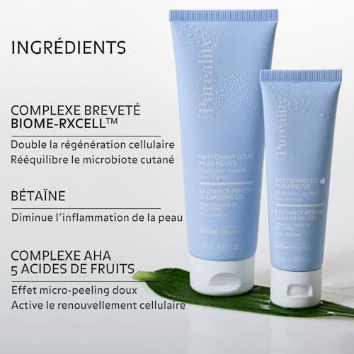 Nettoyant Éclat Peau Neuve 50ml - Purifie, lisse, illumine & démaquille – aux AHA - Nettoyant visage - Image 4