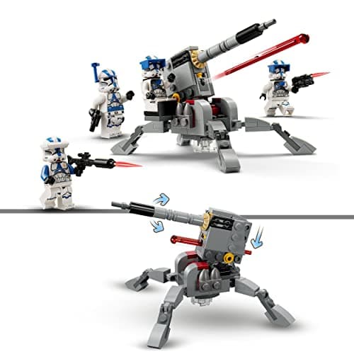 LEGO Star Wars Obi-Wan Kenobi Jedi Hunter and 501st Legion Clone Troopers Battle Pack - Building Games - Image 8