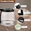 Cuisinart DCC-1200PRC Coffee Maker Replacement Glass Jug 12 Cup for Cuisinart DCC-1200 DGB500BK DCC-1100BK DCC-2650 CHW-12 DGB-550BK1 DGB-625BC DGB-700BC - Image 6