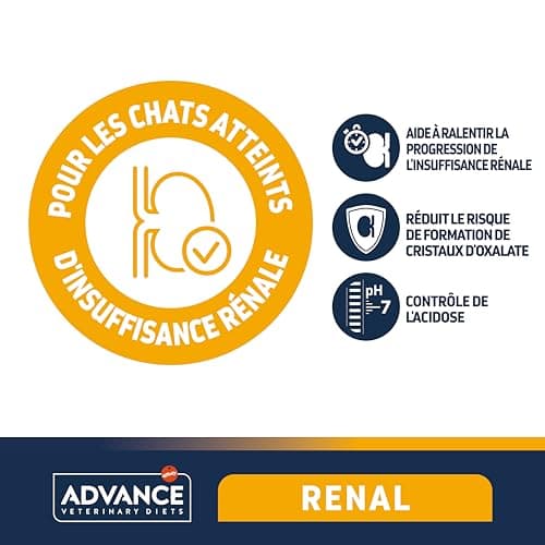 Advance Veterinary Diets Renal Failure - Dry Food for Cats with Chronic Kidney Disease - 8 kg - Image 5