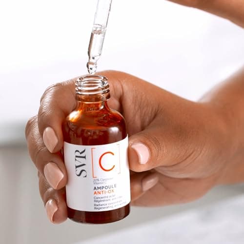 SVR – Ampoule [C] Anti-Ox – Sérum Éclat Antioxydant – Illumine, lisse et unifie le teint – Pour peaux ternes et fatiguées – Vitamine C optimisée 20%, Acide Hyaluronique – 30 ml - Image 4