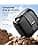 SURITCH Case Compatible with Samsung Galaxy Buds 3 Pro/Buds 3 (2024), Magnetic Lock Anti-Shock Protective Cover for Headphones with Cleaning Kit and Hanging Lanyard (Black) - Image 7