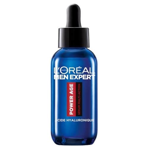L'Oréal Men Expert - Sérum Visage Multi-Action Hydratant & Anti-Âge pour Homme - À l'Acide Hyaluronique - Pour Tous Types de Peaux - Power Age - 30 ml - Image 3