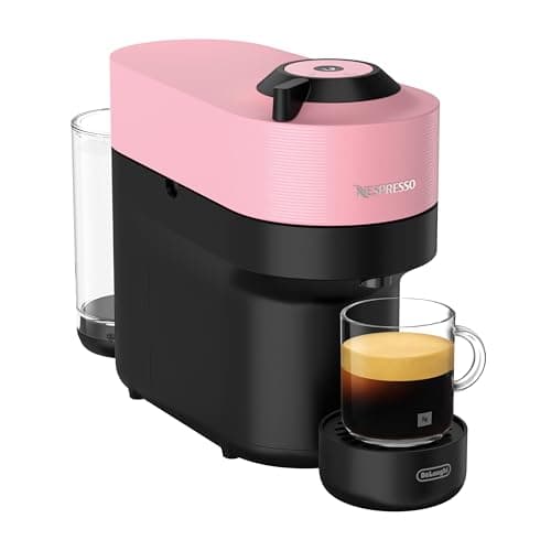 De'Longhi Nespresso Vertuo Pop Coffee Capsule Machine, Centrifusion Technology, 4 Cup Sizes, Set of 12 Capsules Included, Pink (ENV90.P) - Image 3