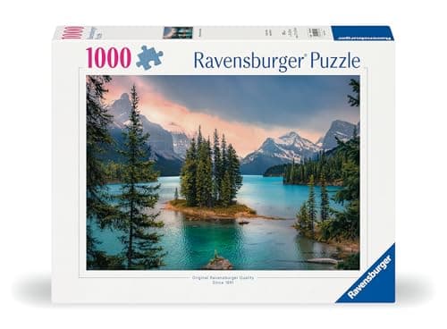 Ravensburger - Adult Jigsaw Puzzle - 1000 piece puzzle - Canada, Maligne Lake - Adults and Children from 14 years old - High quality puzzle - 80495 - Escape - Image 4