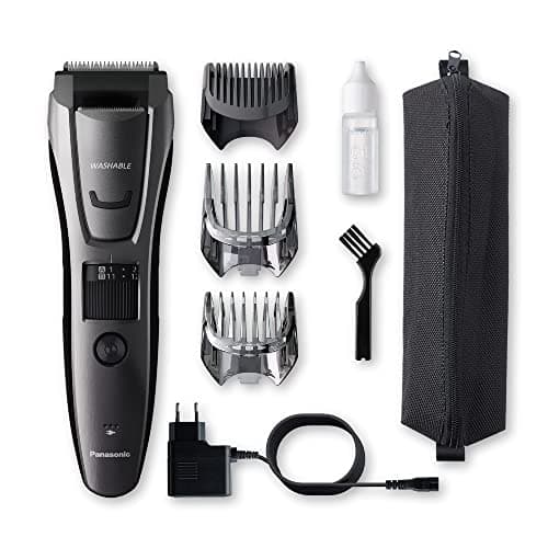 Panasonic ER-GB80-H503 Tondeuse à Barbe, Cheveux et Corps pour Hommes, Portative Étanche Sans Fil, 39 Longueur Réglables, 3 Accessoires, Détaillée, Fonctionnement Avec ou Sans Fil, Argent Foncé - Image 8