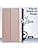 JETech Case for Samsung Galaxy Tab S10 Lite/S10 FE/S9 FE 10.9 Inch, Slim Folio Protective Tablet Case Cover Stand Translucent Trifold Back Support Charging S Pen (Rose Gold) - Image 5
