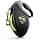 Flexi Giant Retractable Leash (Ribbon), Ergonomic Durable and Tangle-Free, for Dogs up to 25 kg, 8 m, Medium, Black/Neon - Image 2