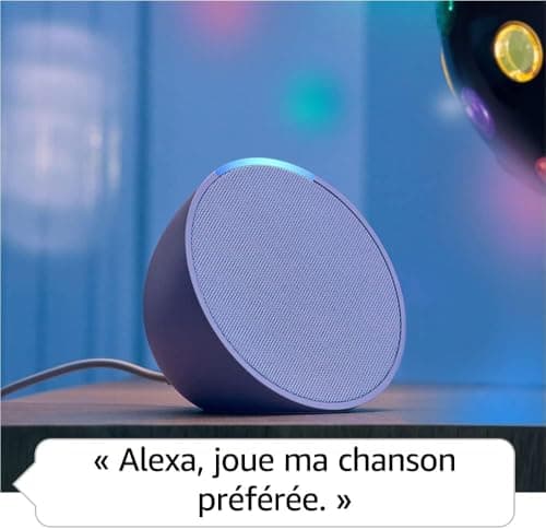 Echo Pop | Anthracite + OSRAM SMART+ Prise intelligente avec Matter, Fonctionne avec Alexa - Kit de démarrage Maison connectée - Image 4