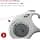 Flexi Select M Strap 0-7 m Grey Retractable Lead for Dogs up to 25 kg - Image 4