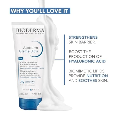 BIODERMA Atoderm Crème Ultra-nourrissante Hydratation Immédiate Peaux Sensibles Normales à Sèches 200 ml - Image 5