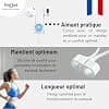 Magnetic Cord to Protect and Hold Earphones, Compatible with Airpods 1, 2, 3 and Pro – Support, Anti-Lost for Sports, Silicone White – Earhook Anti-Loss Accessory for Apple Earphones - Image 5