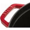 STAUB Enamelled Cast Iron Casserole Dish with Lid, Suitable for All Heat Sources Including Induction, 7 to 8 People, Round, 30 cm, 8.34 L, 8.9 kg, Cherry - Image 3