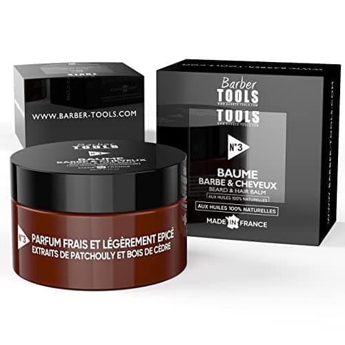 Beard & Hair Balm | No 3 | With 100% Natural Oils – Made in France – Nourishes, Hydrates, Structure, Based on 2 waxes, 2 butters, 5 vegetable oils, 2 essential oils, Vitamin E (80 ml) - Image 5