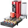 Flagship Nespresso Vertuo Coffee Capsule Drawer, Glass Capsule Organizer, 40 Pods for Nespresso Vertuo, Capsule Holder - Image 3