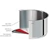 Cristel - F26Q Stainless Steel Dutch Oven 26 cm without Removable Handle - Collection Mutine - Image 6