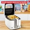 Tefal Classic deep fryer, Oil capacity 2.2 L, French fries capacity 1.5 kg, Non-stick tank, Odour filtration, Control window, Super Uno Access FR310030 - Image 8