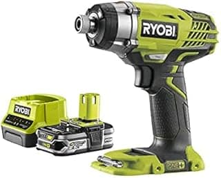Ryobi Pack RYOBI Visseuse à choc 18V One+ R18ID3-0 - 1 Batterie 2.5Ah - 1 Chargeur rapide RC18120-125