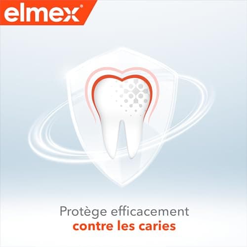 ELMEX - Bain de bouche ANTI-CARIES - Bouclier Double Protection & Reminéralise l'émail - Formule sans alcool - Saveur Menthe - 400mL - Image 4