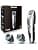 Panasonic ER-SB60S-803 Tondeuse à Barbe pour Hommes, Portable Sans Fil Étanche, 20 réglages de longueur, 2 Accessoires, Embout de Détail, Sans Fil et Filaire, Socle de Chargement, Argenté - Image 2