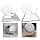 4.5 x 4.3 x 3.2 inch Acrylic Desktop Speaker Stand for Google Nest-mini, Speaker Storage Base (Clear) - Image 4