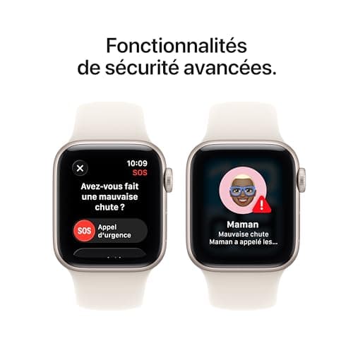Apple Watch SE 3 [GPS 40mm] Smart Watch with Starlight Case and Starlight Sport Bracelet Activity / Sleep / Heart Rate Monitor Always On Screen - Image 7