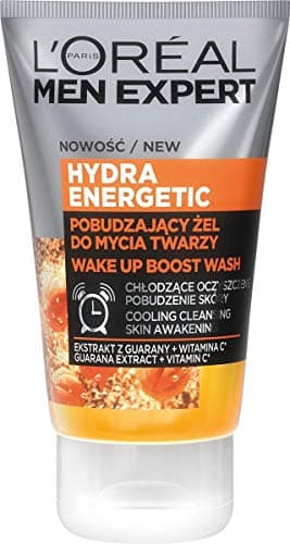 L'Oréal Paris Men Expert Hydra Energetic Gel nettoyant pour le visage avec effet rafraîchissant et stimulant la peau, 100 ml - Image 3