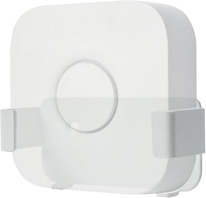 shinar Metal Wall Bracket Compatible with Philips Hue Bridge - Accessories - Wall Mount Compatible with Philips Hue Bridge - Image 1