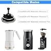 Replacement Kit for Nespresso Aeroccino 3 Milk Frother 4 Whisks for Milk Frother, Cappuccino, Latte Macchiato and Hot Milk or Cocoa - Image 4