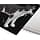 Fabulous Decorative Canvas Print Black and White Cat Europeen Cute Cat de Ville Felix (62 cm x 40 cm) - Image 3