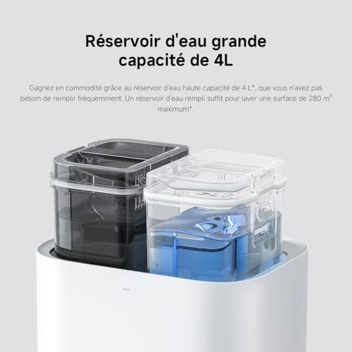 XIAOMI Robot Vacuum X20+, Station Tout-en-Un avec vidage, Lavage & séchage Auto, Aspiration 6000 Pa, évitement d’Obstacles S-Cross™, Navigation LDS, Commande vocale Via Mi Home. - Image 8