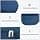 Case Compatible with JBL Tune JBL Tune 720 BT 770 NC 760 NC and Sony WH-CH720N WH-1000XM4 Wireless Bluetooth Headphones Travel Case with Removable Inner Compartment (Dark Blue) - Image 5