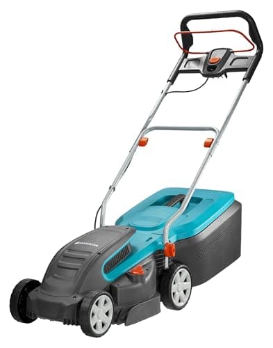 GARDENA Tondeuse à gazon PowerMax 1400/34, Noir/Turquoise - Image 5