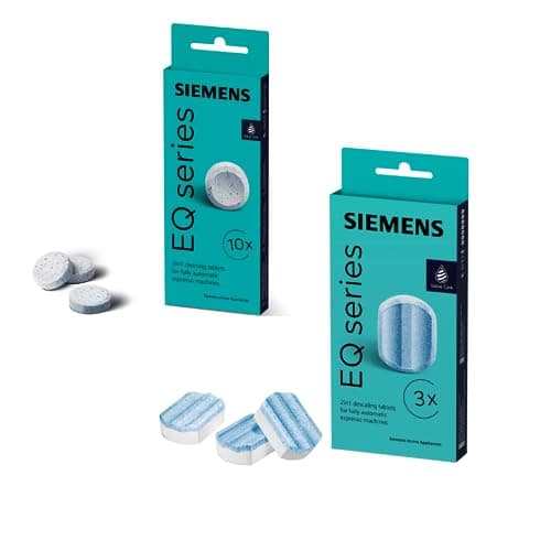 Siemens TZ80001 Cleaning Tablets with 3 Descaling Tablets for EQ Series Coffee Machines (Pack of 10) - Image 3