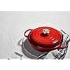 Le Creuset Signature Enamelled Cast Iron Dutch Oven, Round, 26 cm, 2 L, 4.2 kg, Cherry, 21180260602430 - Image 6