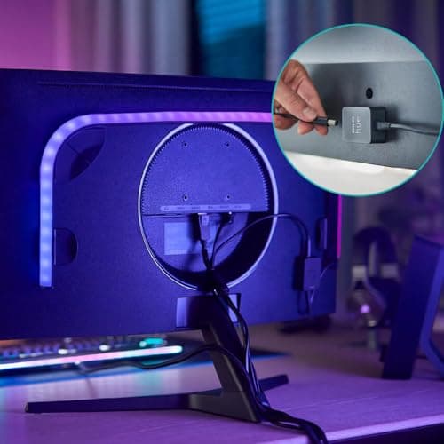 TAIFU 24V 1A Charger for Philips Hue Play Gradient Lightstrip 560409 560417 75" 65" 70" 55" 55" TV Multi-Color Smart Light Strip 24W LED Power Supply Charging Cable AC Adapter - Image 5