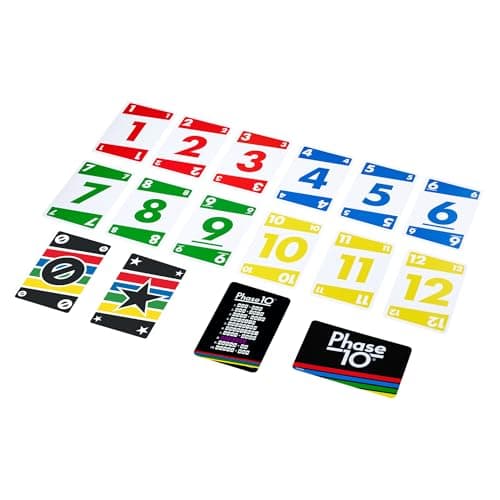 Mattel Games - Phase 10 Rummy Style Card Game, Board Game from 2 to 6 Players from 7 Years, Board Game, FFY05 - Image 4