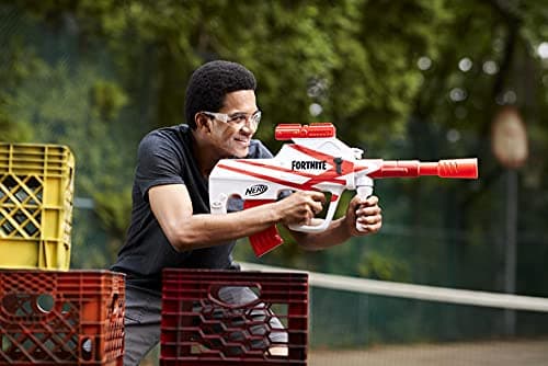 Nerf Fortnite, Motorised B-AR Blaster, Converge Coating, 10 Dart Charger, 10 Official Nerf Elite Darts - Image 7