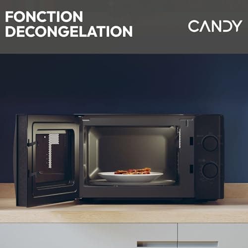 Candy Idea CMW20SMB Microwave Oven 700 W 20 L, Defrost Function, Turntable, Black - Image 5