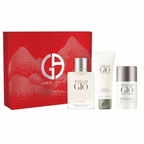 Giorgio Armani Acqua Di Gio Coffret cadeau pour homme avec eau de toilette 100 ml, déodorant en stick 75 g et shampoing douche 75 ml - Image 3