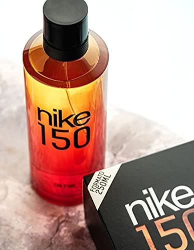 NIKE - On Fire, Eau de Cologne pour homme, 250 ml, Parfum format spray, Eau de toilette naturelle et masculine, Arôme boisé oriental, Parfum frais, sensuel et longue durée - Image 4