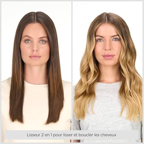 BaByliss Lisseur Cheveux Rose Gold - Plaques en Céramique, Multi-voltage, Utilisation universelle, Chauffe ultra-rapide en 15 sec, 3 réglages de température jusqu'à 235°C, 2598PE - Image 3