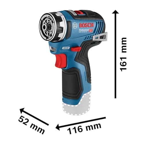Bosch Professional 12V System cordless drill-driver GSR 12V-35 FC - FlexiClick System (without battery or charger) - Image 6